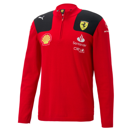 Scuderia Ferrari F1 2023 Team Half Zip Sweatshirt