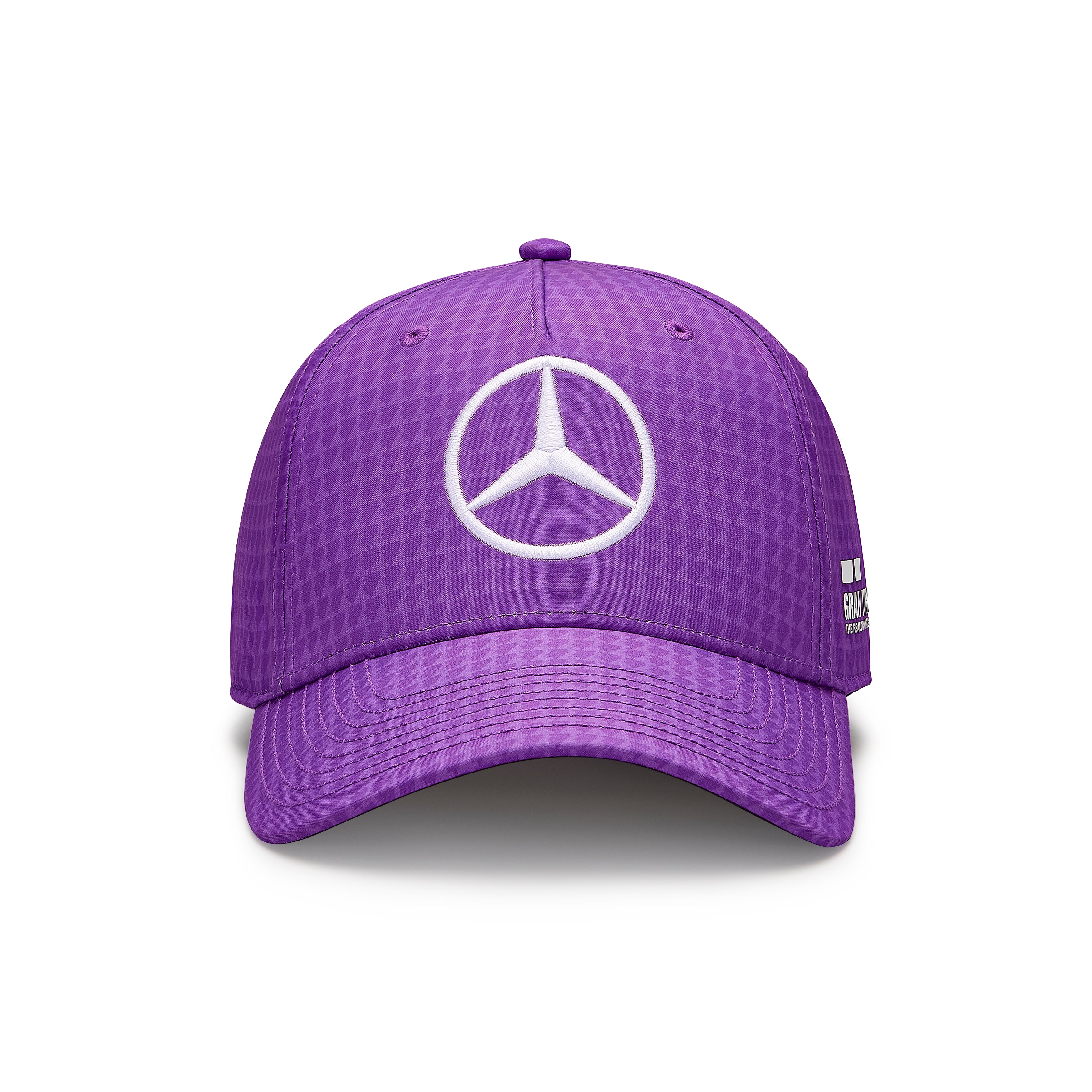 MERCEDES AMG PETRONAS F1 2023 Men's Lewis Hamilton Baseball Hat (Purple MERCEDES AMG PETRONAS F1 2023 Men's Lewis Hamilton Baseball Hat (Purple