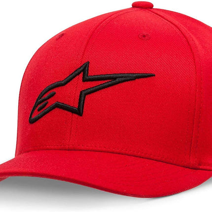 Alpinestars Men's Ageless Curve Hat Baseball Cap, Red