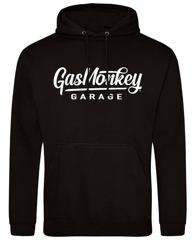 Large Script Logo Gas Monkey Hoodie (Black)