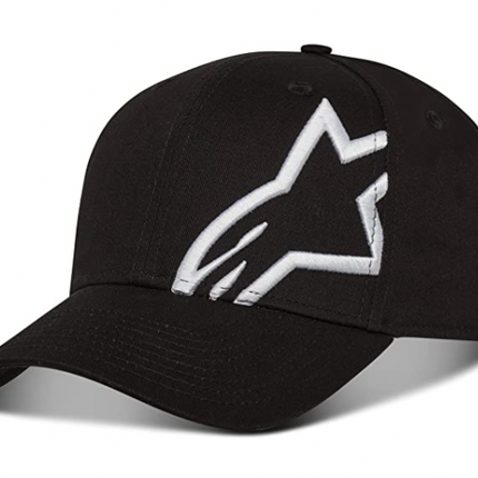 Alpinestars, Corp Snap 2 Hat, Baseball Cap, Black