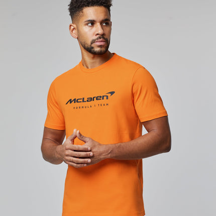McLaren F1 2022 Mens Team Core Essentials Logo T-Shirt