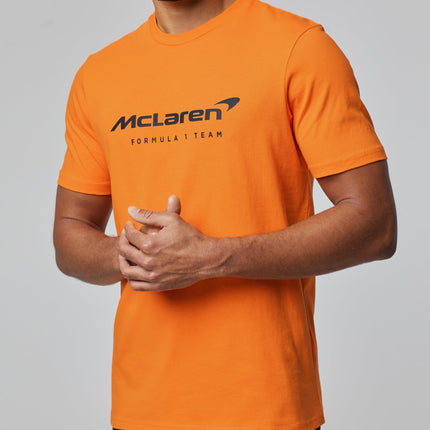 McLaren F1 2022 Mens Team Core Essentials Logo T-Shirt