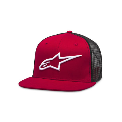 Alpinestars Corp Trucker Hat - Red/Black