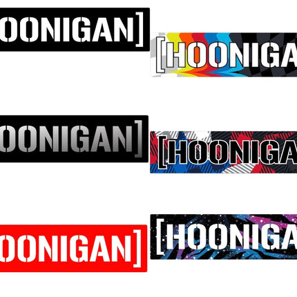 Hoonigan Censor Bar Sticker Pack