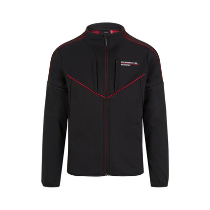 Porsche Motorsport Fanwear Black Softshell Jacket
